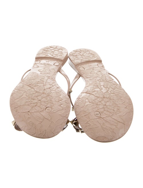 Valentino Rubber Studded Accents Slides