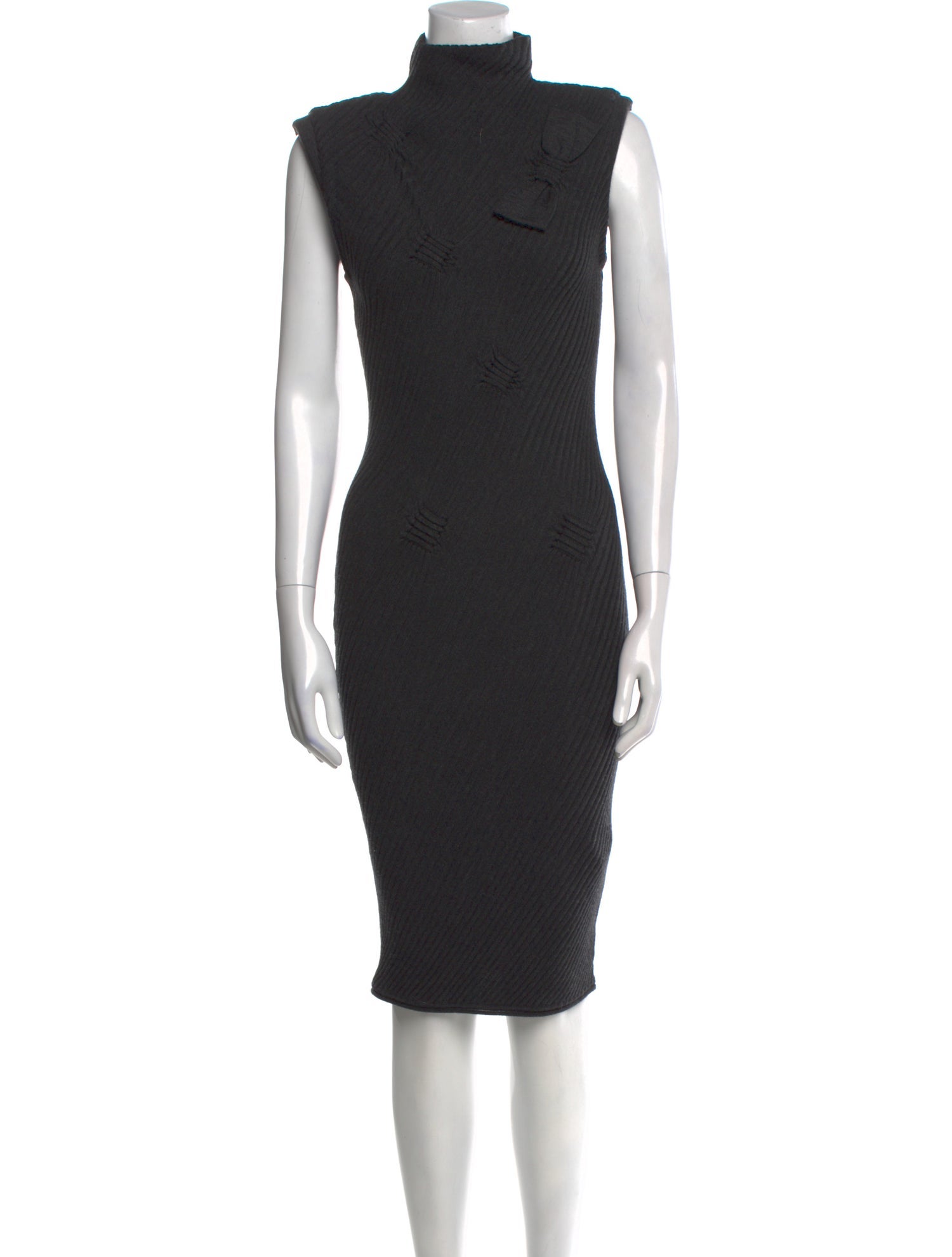 Valentino Virgin Wool Knee-Length Dress