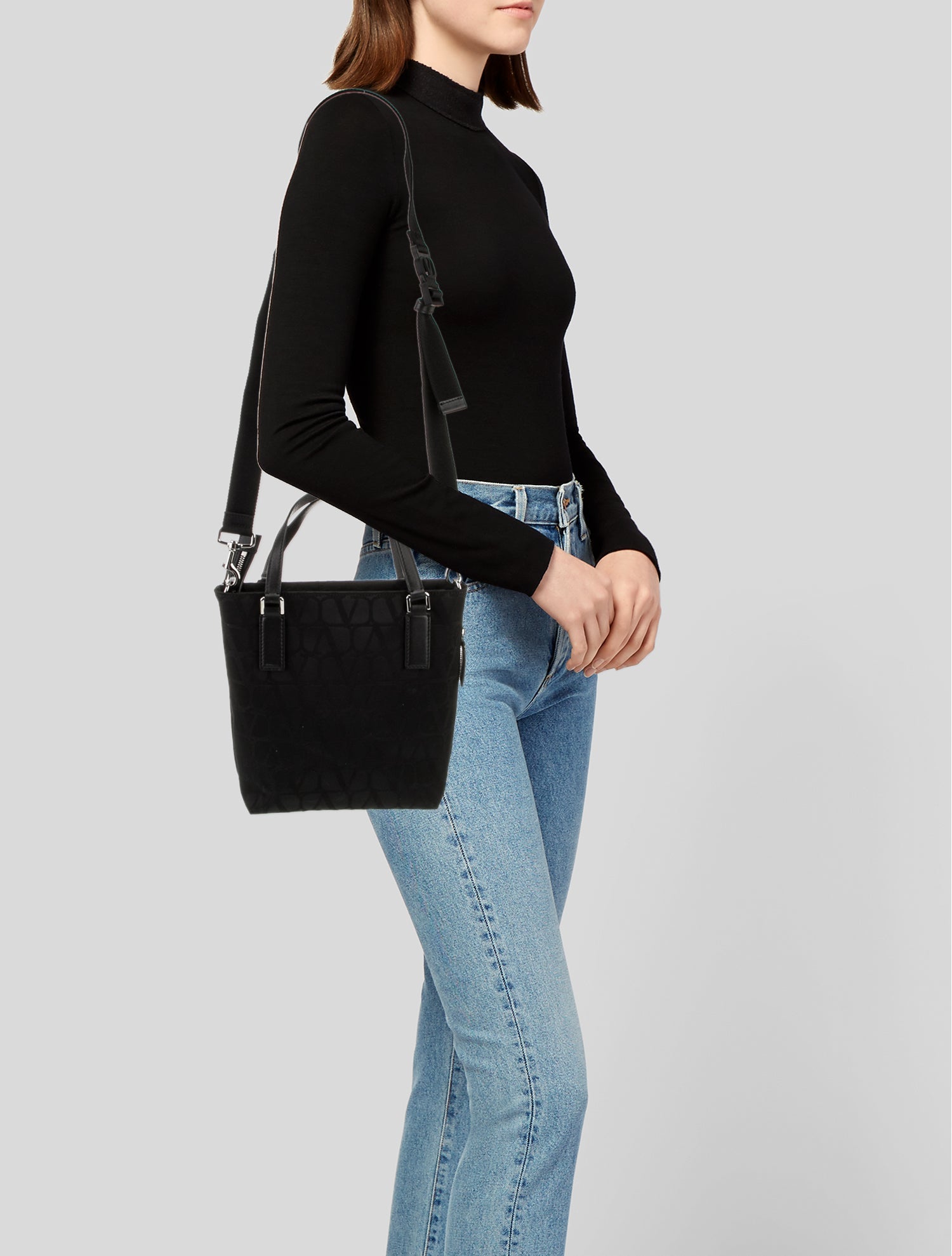 Valentino Nylon Messenger Bag