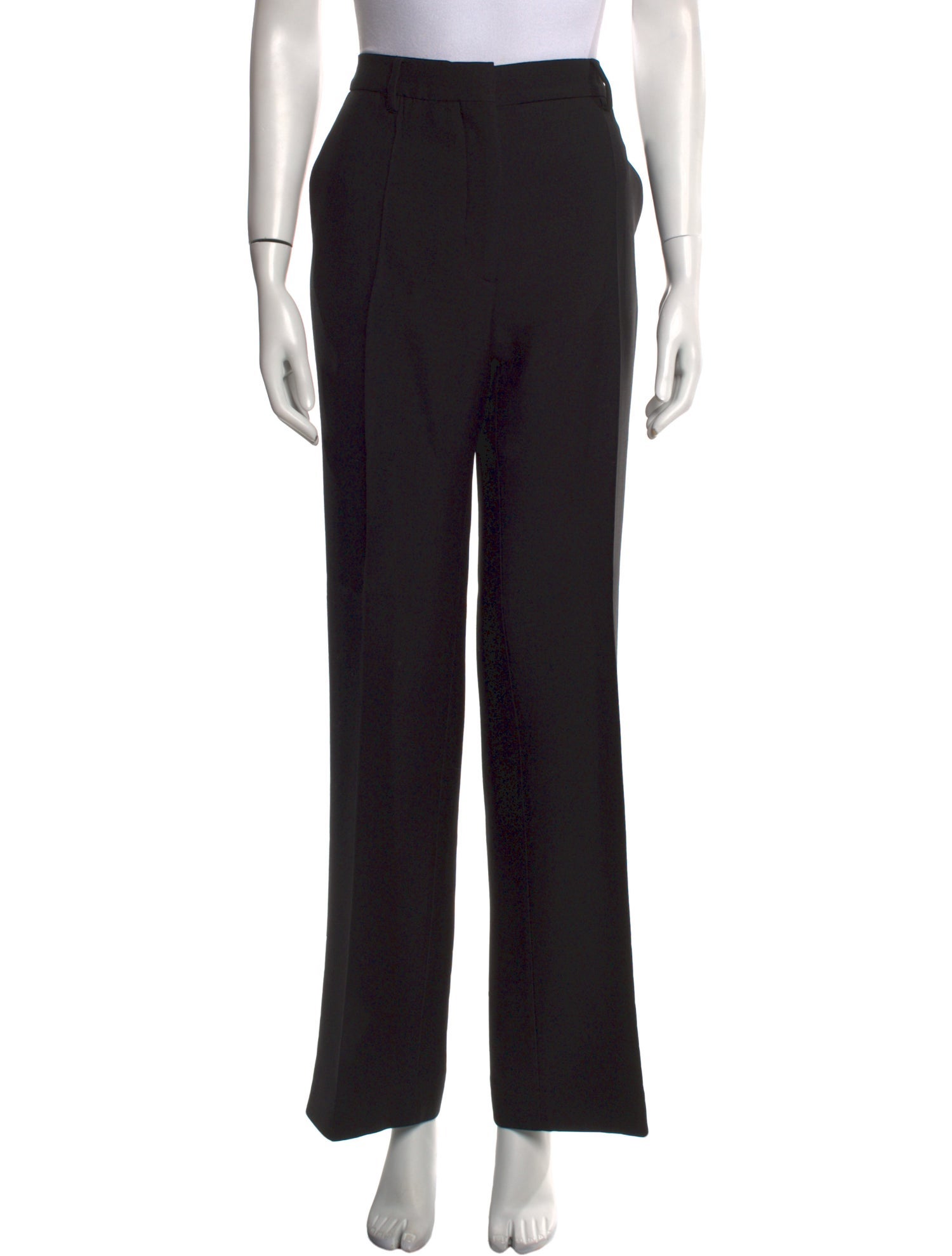 Valentino Virgin Wool Wide Leg Pants