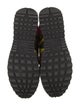 Valentino Rockstud Accents Suede Sneakers