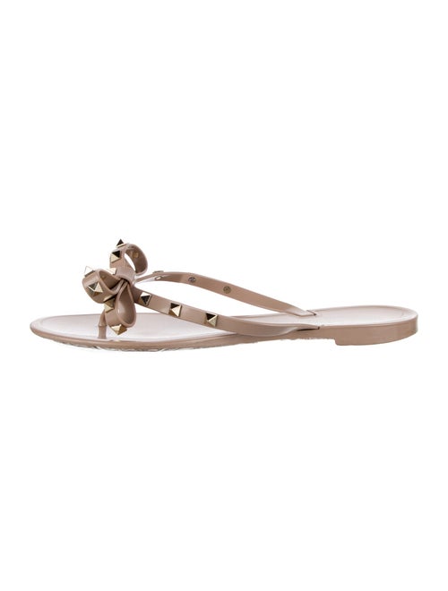 Valentino Rockstud Accents PVC Slides
