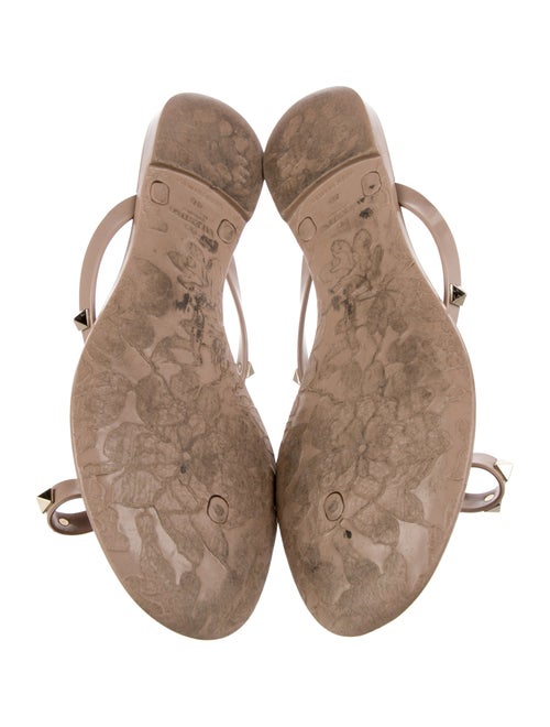 Valentino Rockstud Accents PVC Slides