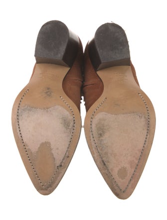 Valentino Rockstud Accents Suede Boots