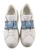 Valentino Rockstud Accents Leather Sneakers