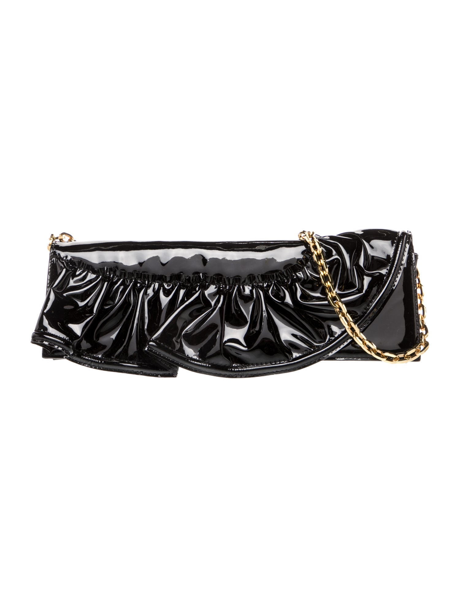 Valentino Patent Leather Shoulder Bag