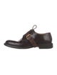 Valentino Rockstud Accents Leather Derby Shoes