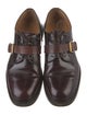 Valentino Rockstud Accents Leather Derby Shoes