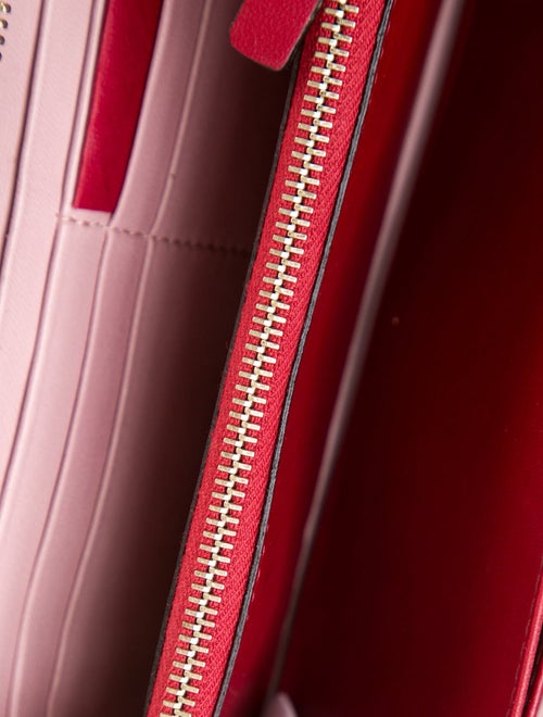 Valentino Rockstud Continental Wallet Leather Continental Wallet