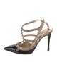 Valentino Rockstud Accents Patent Leather Pumps