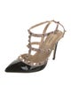 Valentino Rockstud Accents Patent Leather Pumps