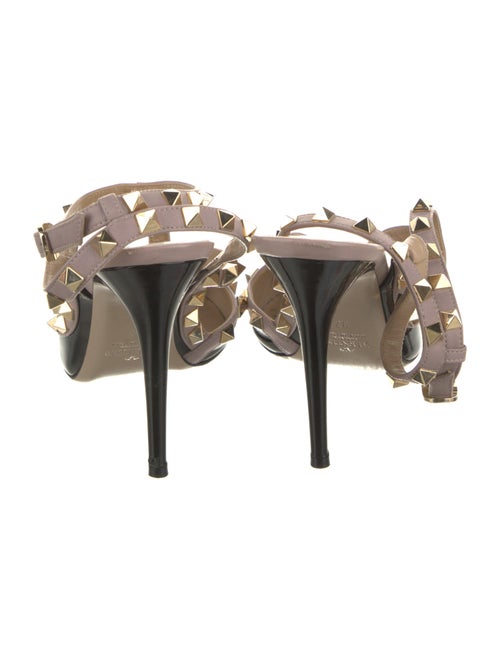 Valentino Rockstud Accents Patent Leather Pumps