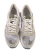 Valentino Mesh Camouflage Print Sneakers