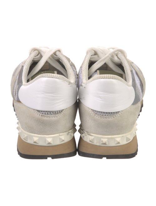 Valentino Mesh Camouflage Print Sneakers