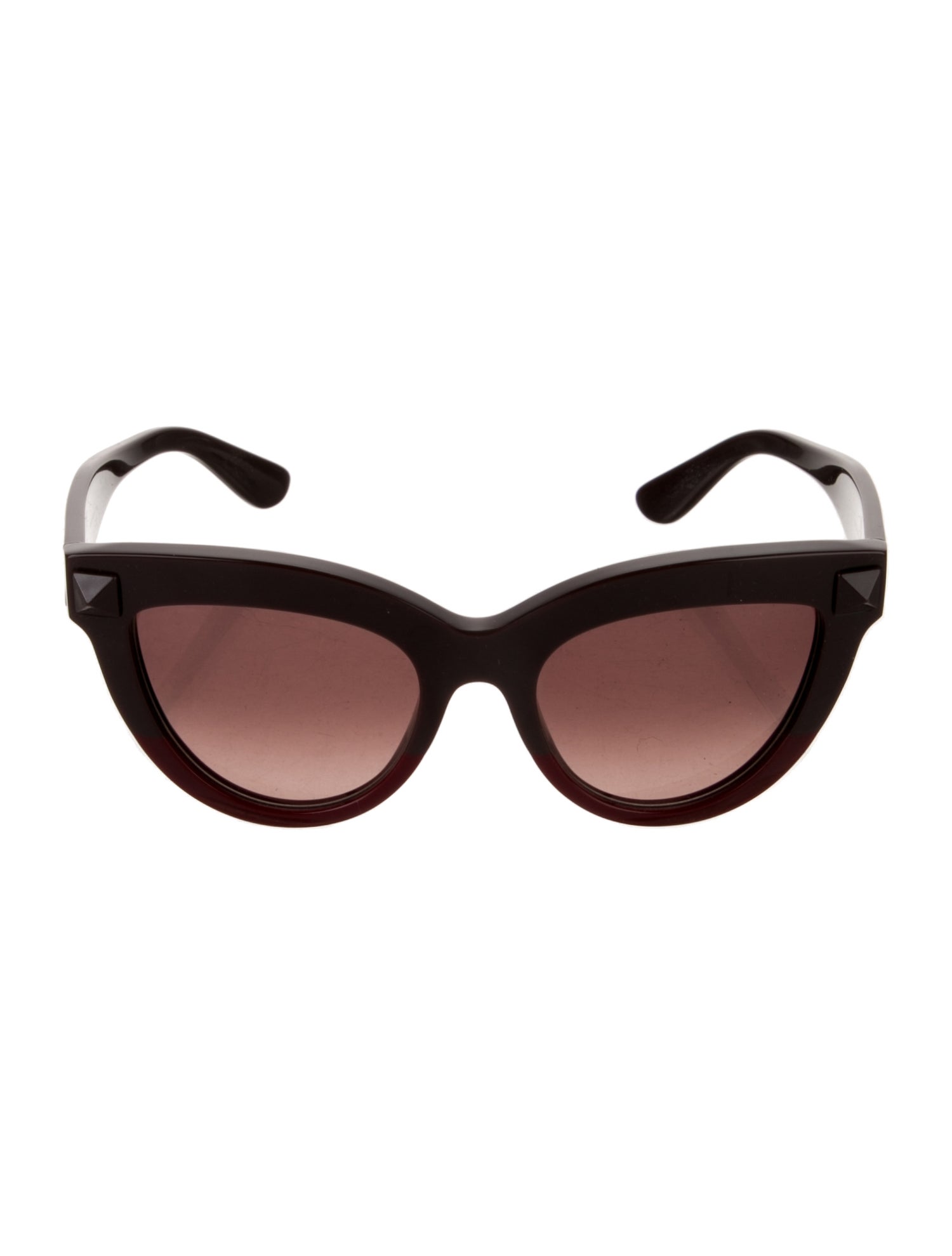 Valentino Rockstud Accents Cat-Eye Sunglasses