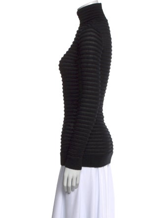 Valentino Striped Turtleneck Sweater