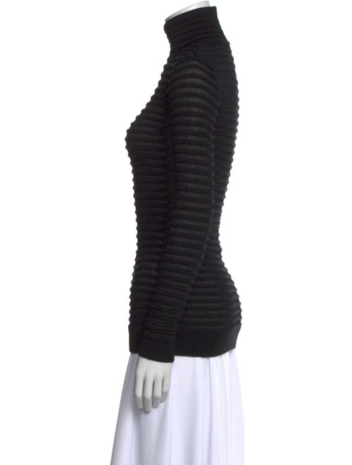 Valentino Striped Turtleneck Sweater