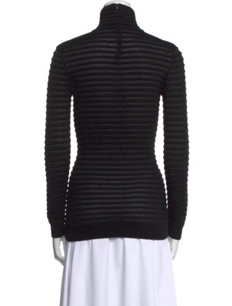 Valentino Striped Turtleneck Sweater