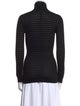 Valentino Striped Turtleneck Sweater
