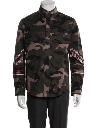 Valentino Printed Utility Jacket
