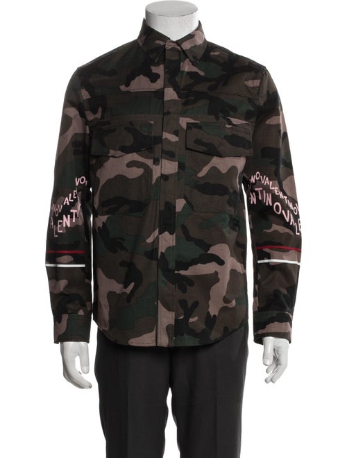 Valentino Printed Utility Jacket