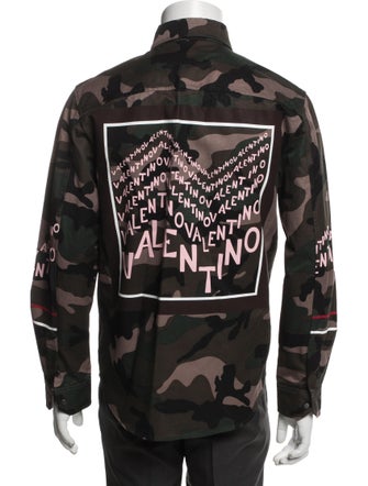 Valentino Printed Utility Jacket