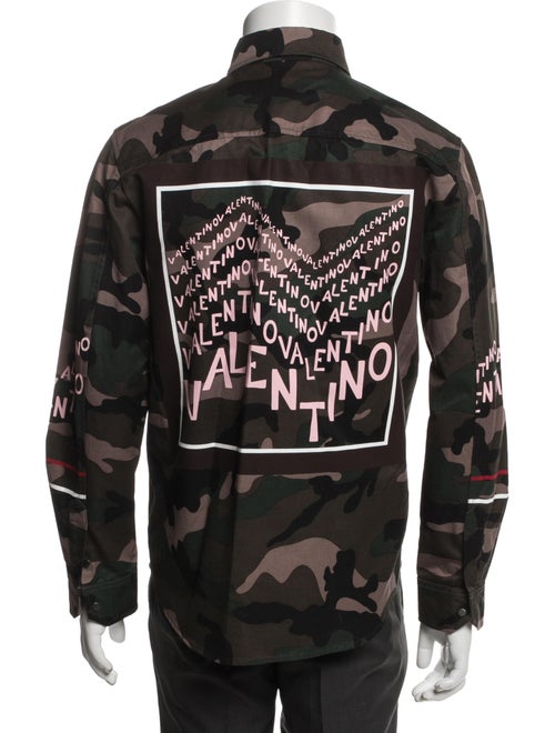 Valentino Printed Utility Jacket