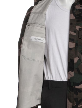 Valentino Printed Utility Jacket