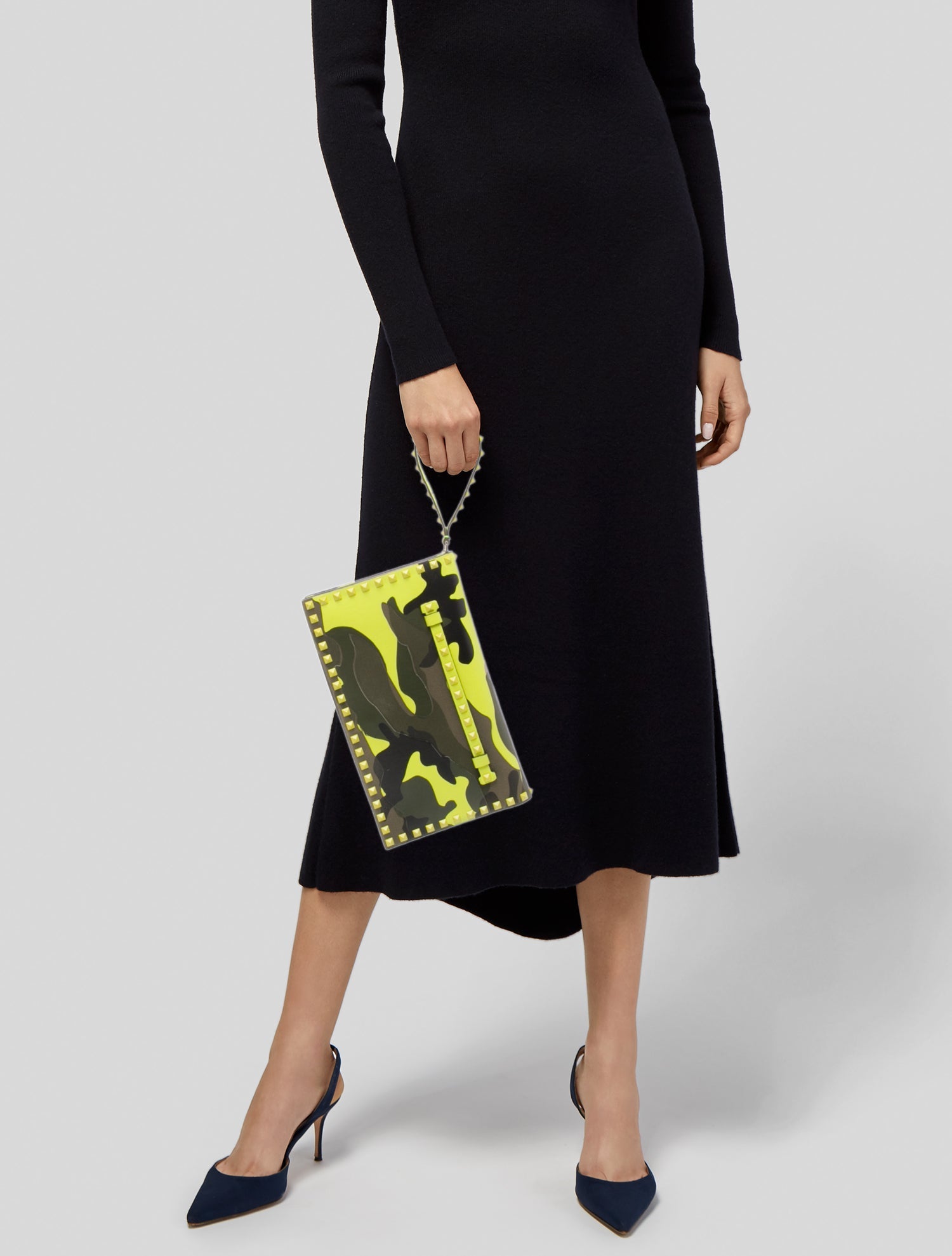 Valentino Rockstud Clutch