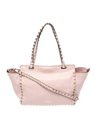 Valentino Rockstud Top Handle Bag
