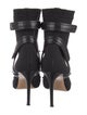 Valentino Rockstud Accents Mesh Sock Boots