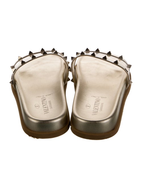 Valentino Leather Slides