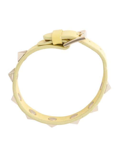 Valentino Rockstud Leather Bracelet