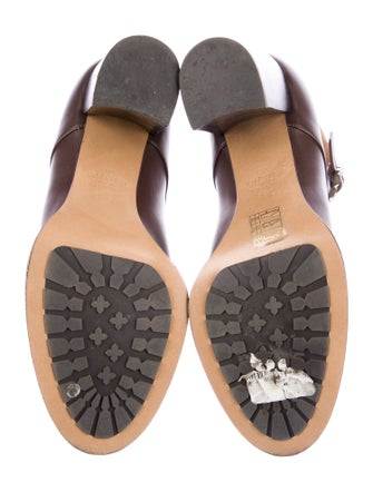 Valentino Rockstud Accents Leather Lace-Up Boots