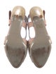 Valentino Rockstud Accents Leather Slingback Pumps