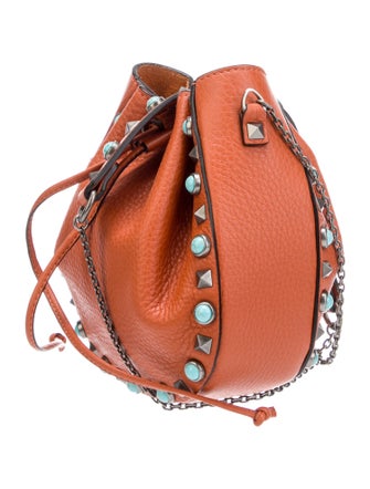 Valentino Leather Bucket Bag
