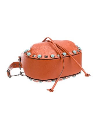 Valentino Leather Bucket Bag