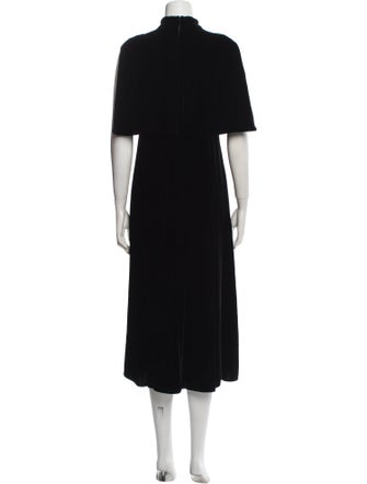 Valentino Turtleneck Long Dress