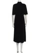 Valentino Turtleneck Long Dress