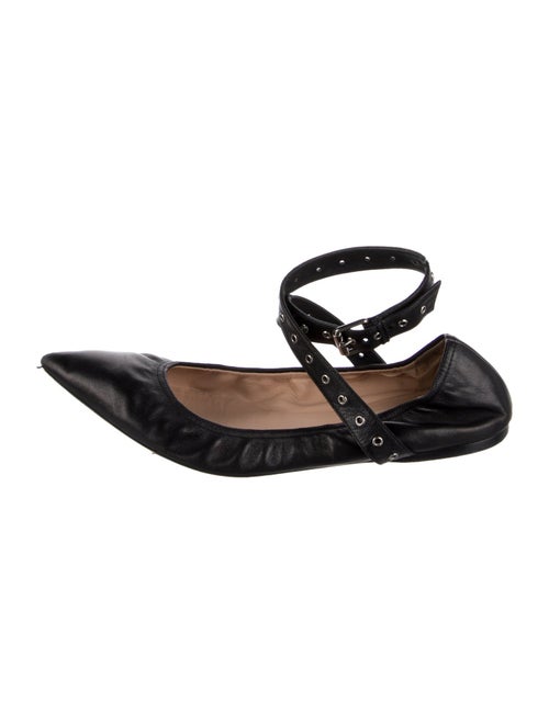 Valentino Leather Ballet Flats