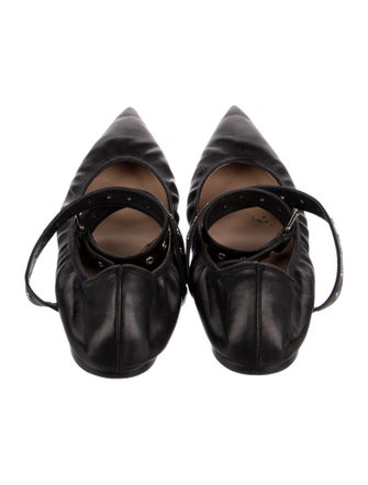 Valentino Leather Ballet Flats