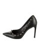 Valentino Rockstud Accents Leather Pumps