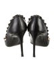 Valentino Rockstud Accents Leather Pumps