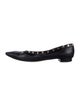 Valentino Leather Ballet Flats