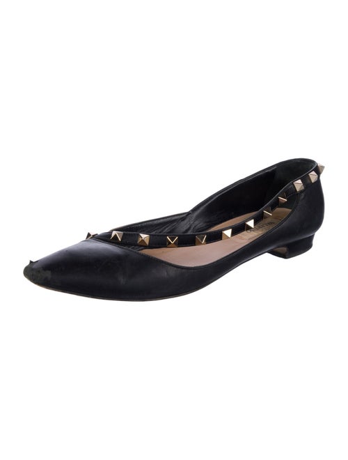 Valentino Leather Ballet Flats