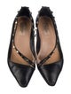Valentino Leather Ballet Flats