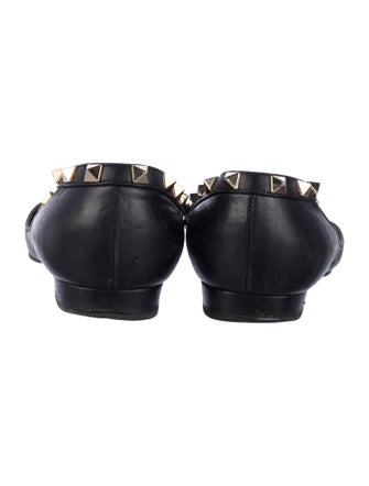 Valentino Leather Ballet Flats