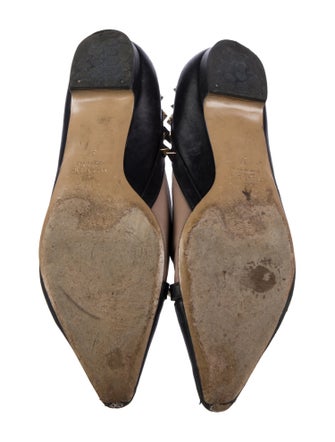 Valentino Leather Ballet Flats