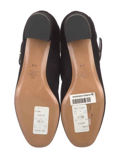 Valentino Rockstud Accents Suede Boots