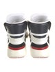Valentino Leather Colorblock Pattern Sneakers